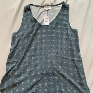 NWT Loft Floral Top Size Medium